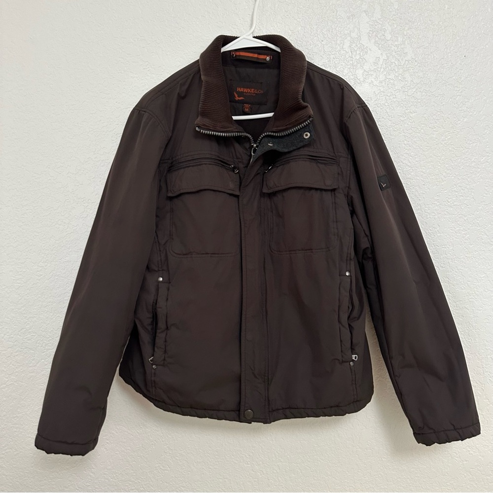 Hawke & Co Dark Brown Utility Jacket‎